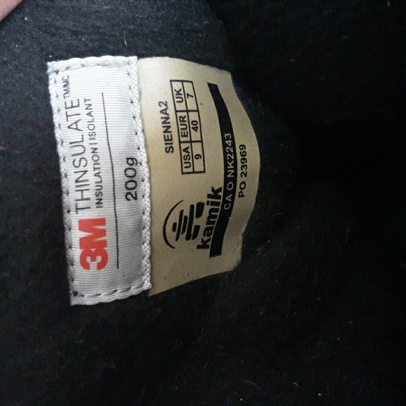 Kamik Sienna2 Thinsulate waterproof Boots - Picture 7 of 7